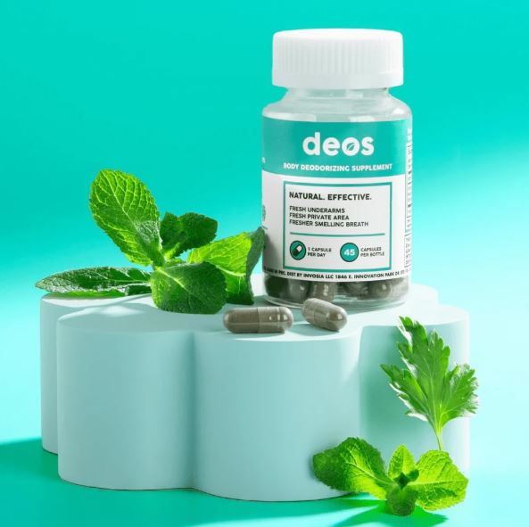 DEOS - Desodorante Interno Natural 30 Cápsulas