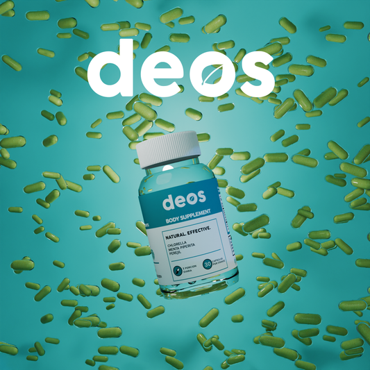 DEOS - Desodorante Interno Natural 30 Cápsulas